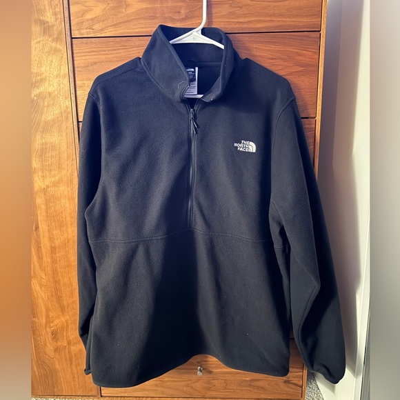 The North Face Other - The North Face Double-Knit Half-Zip Fleece Size L | Black | Like New Men's